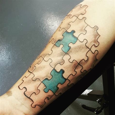 puzzle piece tattoo|puzzle piece tattoo ideas.